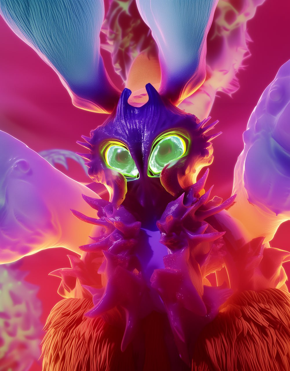 luminous moth