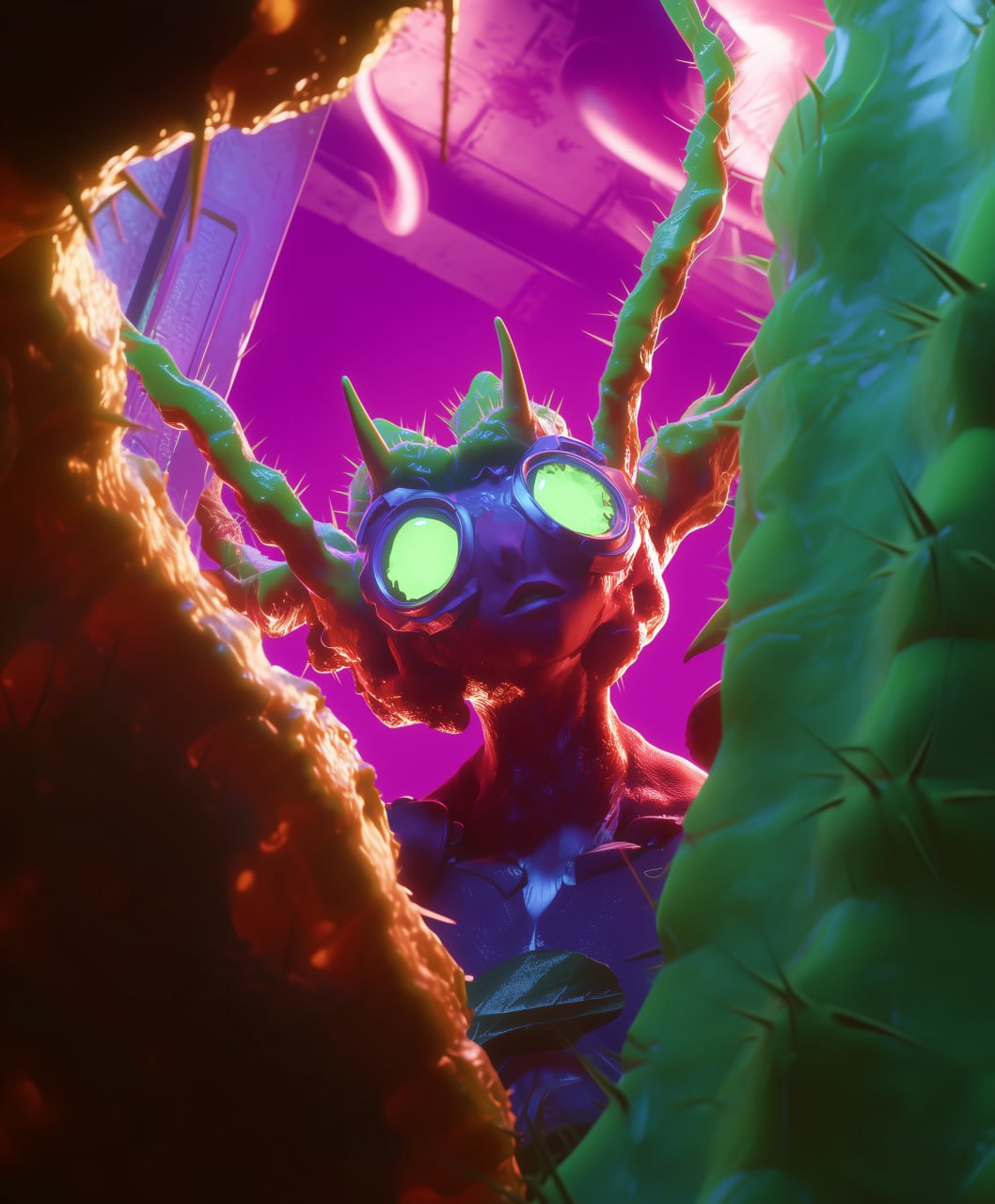 thorned gazer